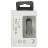 KIT Bluetooth Håndfri Mono Sølv