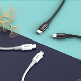 Ugreen US171 Lightning - USB-C MFi PD kabel 20W 480Mb/s 1m - hvid