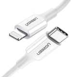 Ugreen US171 Lightning - USB-C MFi PD kabel 20W 480Mb/s 1m - hvid