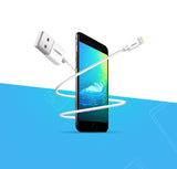 Ugreen US155 20728 USB-A / Lightning MFi 2.4A kabel 1m - hvid