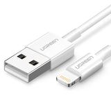 Ugreen US155 20728 USB-A / Lightning MFi 2.4A kabel 1m - hvid