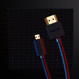 Ugreen kabel HDMI - mikro HDMI kabel 19 pin 2.0v 4K 60Hz 30AWG 1.5m sort (30102)