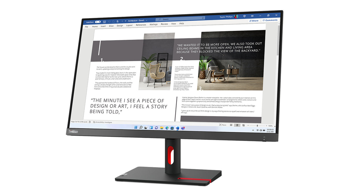 Lenovo ThinkVision S27i-30 computerskærm 68,6 cm (27") 1920 x 1080 pixel Fuld HD LED Grå