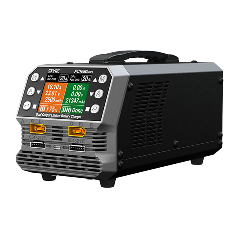 SkyRC PC1080neo dual-channel lithium batteri oplader