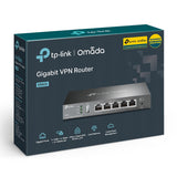 TP-Link Omada ER605 kabelforbundet router Gigabit Ethernet Sort