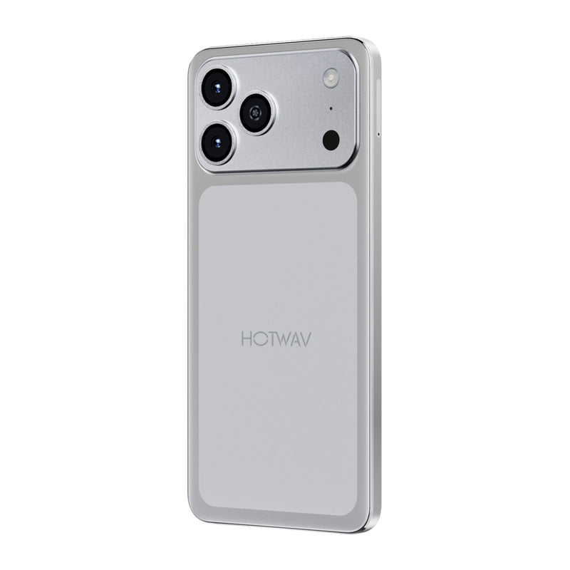 HOTWAV A17 Pro Max smartphone (sølv)