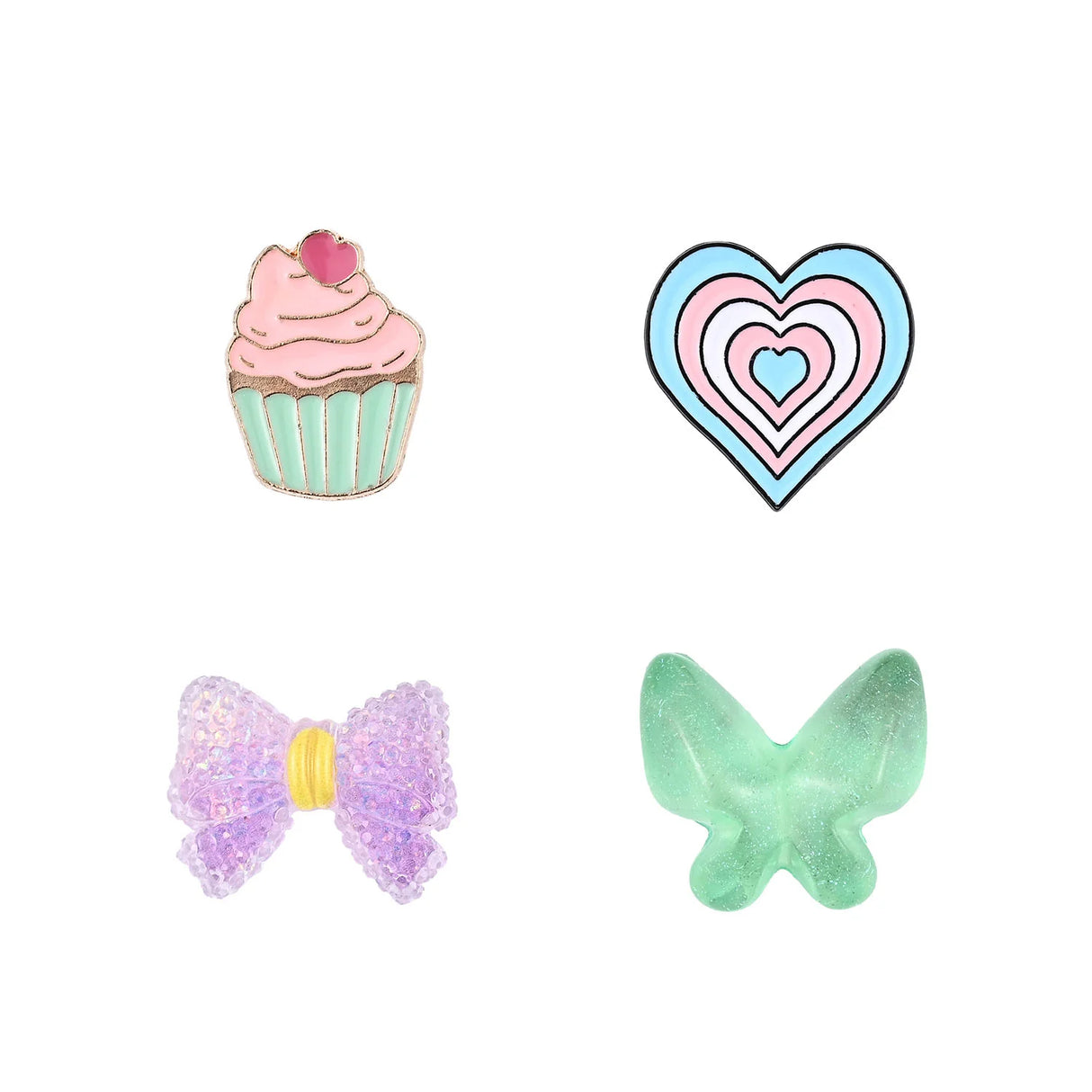 Charms Pimp Your Phone Metal og Plastik 4 stk