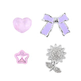 Charms Pimp Your Phone Metal og Plastik 4 stk