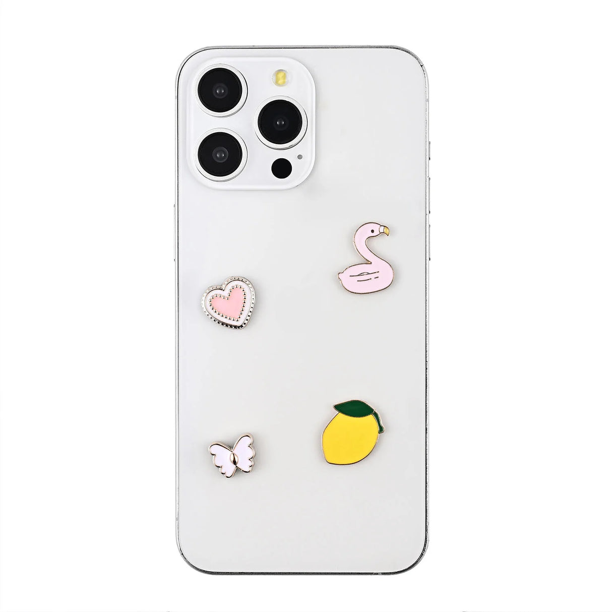 Charms Pimp Your Phone Metal og Plastik 4 stk