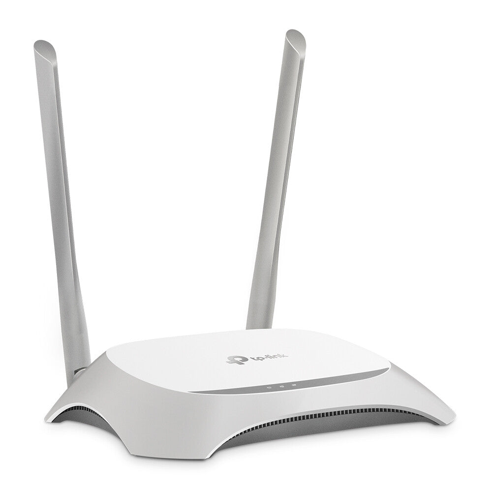 TP-Link TL-WR840N trådløs router Hurtigt ethernet Enkelt band (2,4 GHz) Grå, Hvid