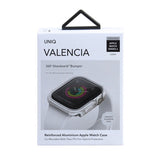 Uniq Valencia case for Apple Watch 4 / 5 / 6 / SE 40mm - silver