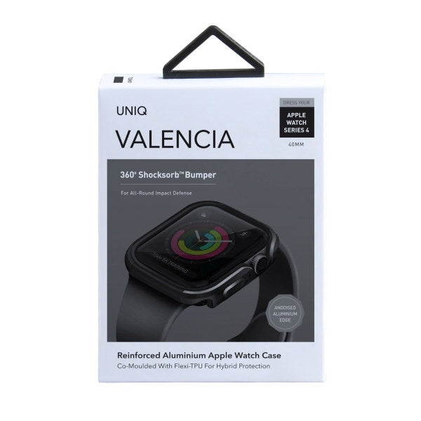 Uniq Valencia case for Apple Watch 4 / 5 / 6 / SE 40mm - gray