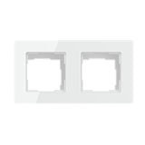 Avatto 2 Socket TS20 lyskontaktramme (hvid)