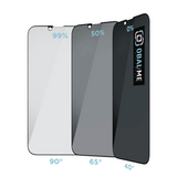 OBAL:ME Privacy 5D Glass Screen Protector for Apple iPhone 13/13 Pro/14/16e Black