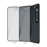 OBAL:ME Privacy 5D Glass Screen Protector for Apple iPhone 15/16 Black