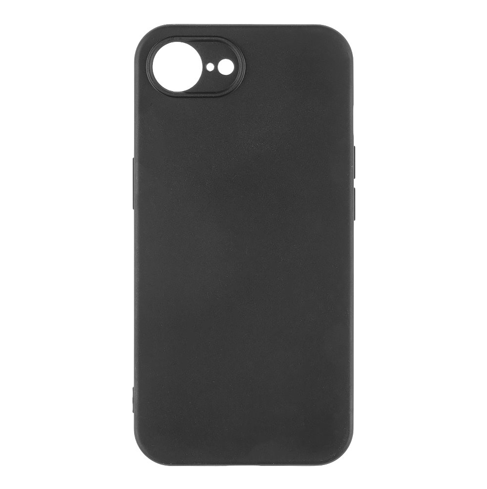OBAL:ME Matte TPU Cover til Apple iPhone 16e Black