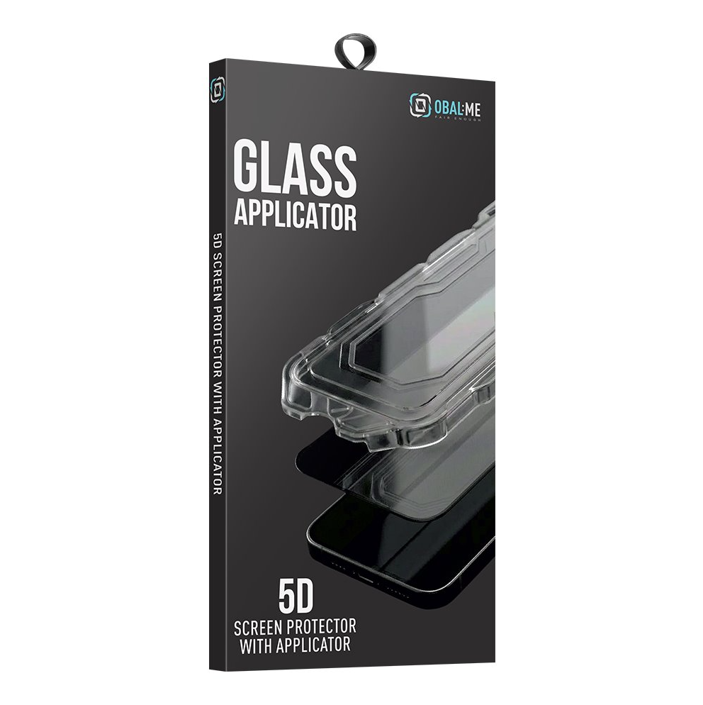 OBAL:ME 5D Glass Screen Protector with Applicator for Apple iPhone 17 Pro Max/18 Pro Max Black