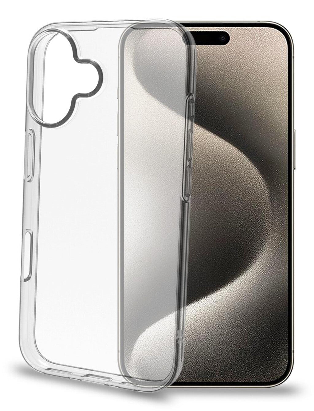Celly GELSKIN1078 mobiltelefon etui 15,5 cm (6.1") Cover Transparent