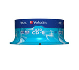 Verbatim CD-R AZO Crystal 700 MB 52x 25 stk