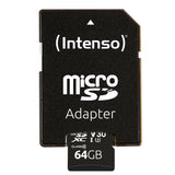 Intenso 3433490 hukommelseskort 64 GB MicroSDXC UHS-I Klasse 10