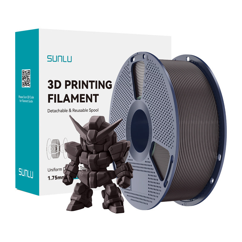 Sunlu PLA+ 2.0 Filament (grillet kastanje)