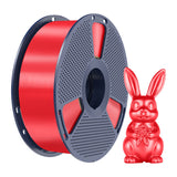 Sunlu PLA+ silkefilament (rødt)
