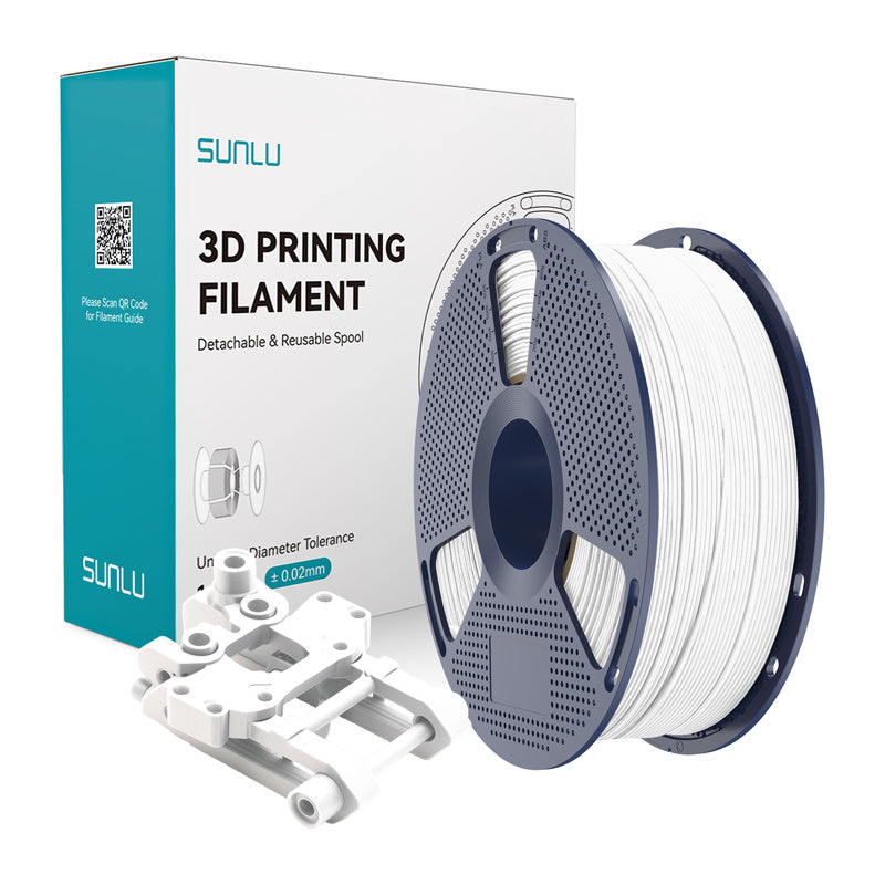 Sunlu ABS-filament (hvidt)