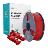 Sunlu ABS-filament (rødt)