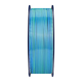 Sunlu PLA+ silke trefarvet filament (blågrøn-lila)
