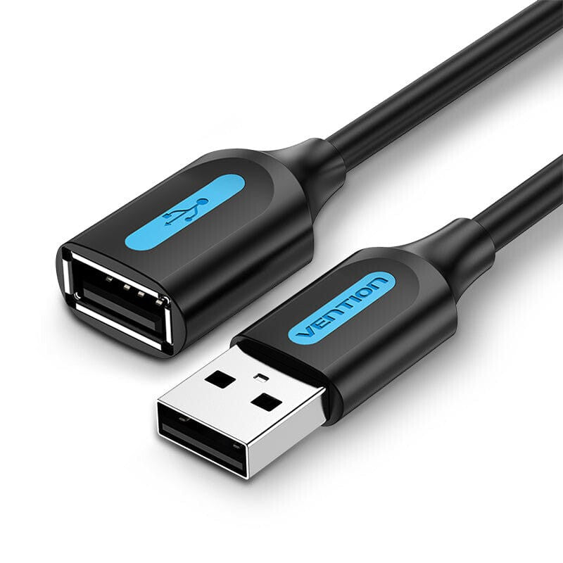 Vention CBIBI USB-kabel USB 2.0 3 m USB A 0,48 Gbit/sek. Sort