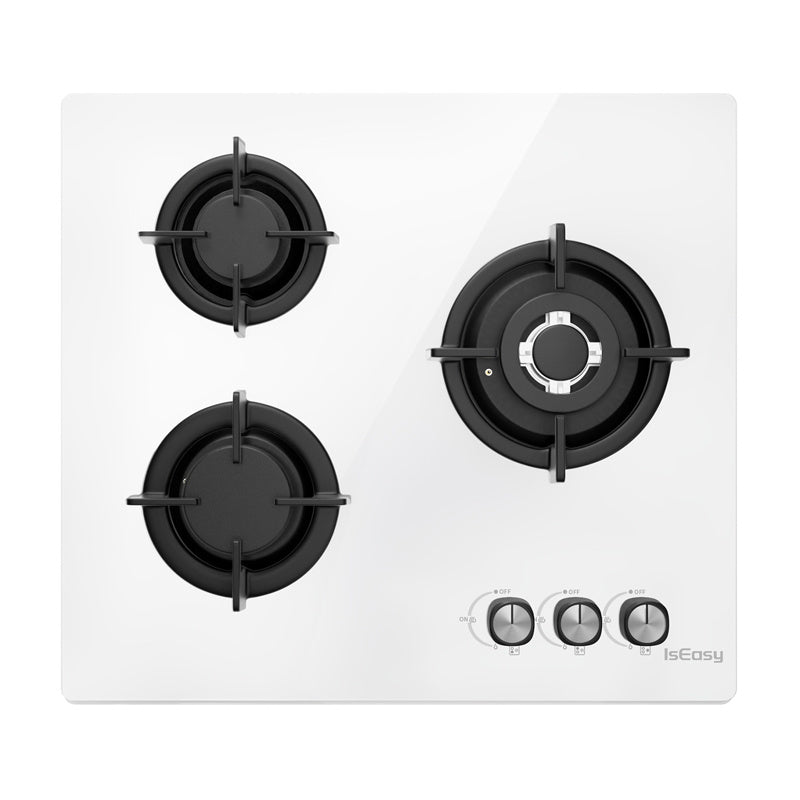 ISEASY MGBG-603 gasgrill, 3 brændere (hvid)