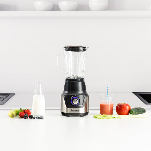 Taurus MAGNUM PRESS 1500 Bordplade blender 1500 W Sort, Rustfrit stål