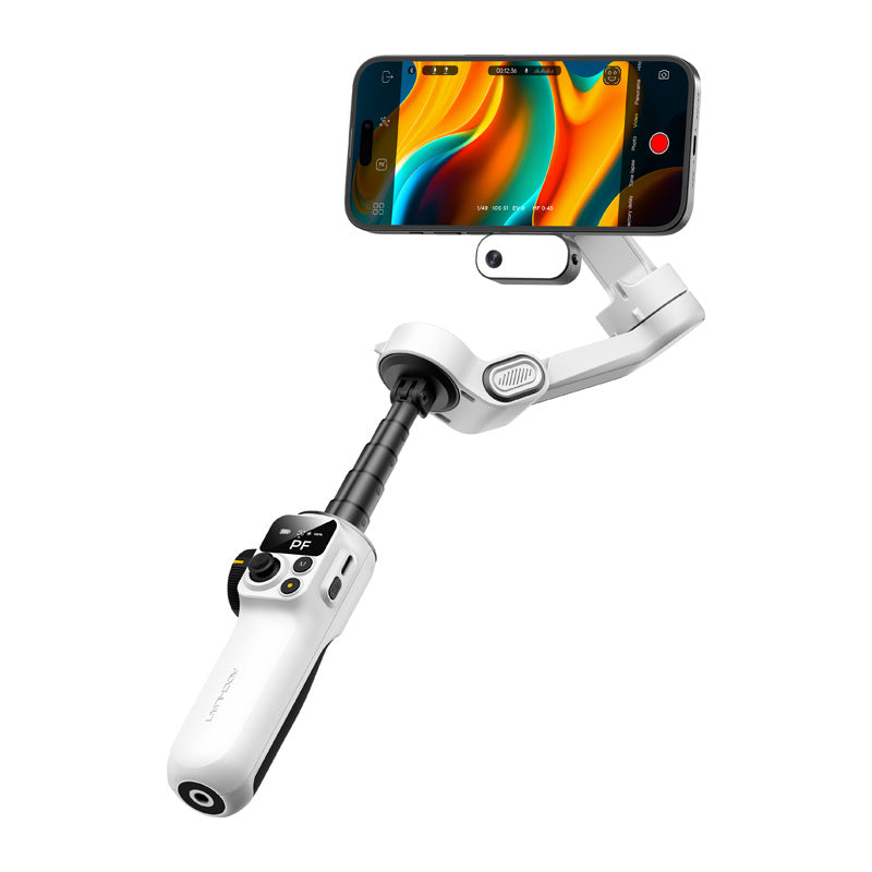 AOCHUAN P2 Gimbal med AI-sensor (hvid)