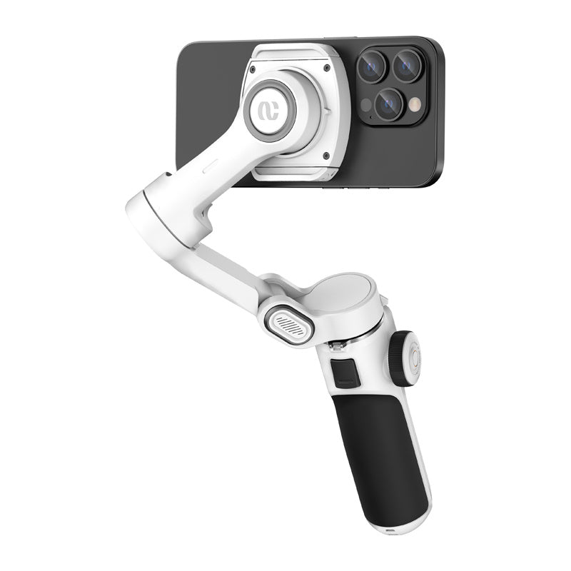 AOCHUAN P2 Gimbal med AI-sensor (hvid)