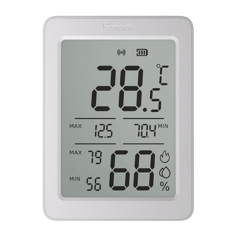 Sonoff AirGuard TH SNZB-02DR2 ZigBee LCD-temperatur- og fugtighedssensor