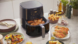 Philips Essential HD9280 Airfryer XL Airfryer 2000W Mørk sølv/sort