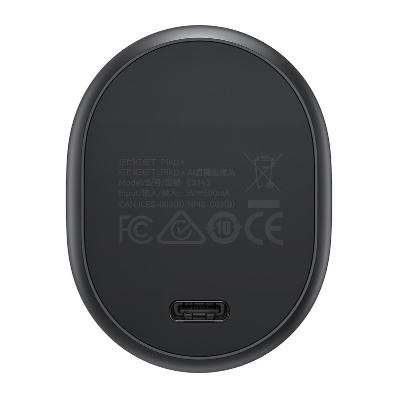 EMEET Piko Webcam (Sort)