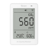 Sonoff AirGuard CO2 SAWF-08P WiFi LCD luftkvalitetsmåler