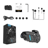 EJEAS K1Pro motorcykel intercom med optager
