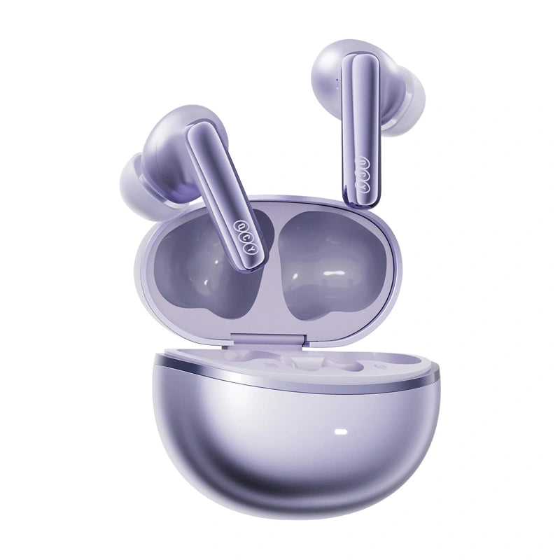 QCY N70 HT18 LITE trådløse øretelefoner (lila)