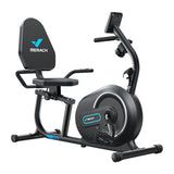 MERACH MR-S08B1-EU liggende træningscykel (sort)