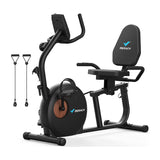 MERACH MR-S23B1-EU liggende træningscykel (sort)