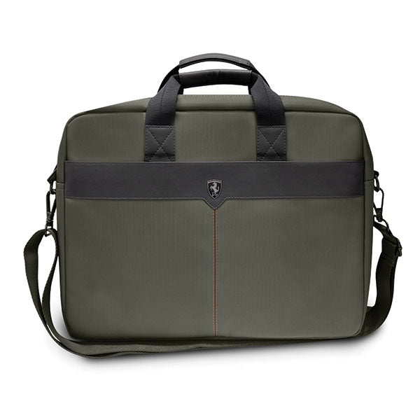 Ferrari Off Track Scuderia taske til en 16" laptop - grøn