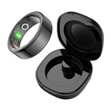 COLMI R02 Smart Ring, størrelse 11, 20,3 mm (sort) + opladningsæske