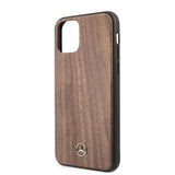 Mercedes MEHCN65VWOLB iPhone 11 Pro Max hardcase brązowy/brown Wood Line Walnut