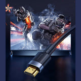 Baseus Cafule HDMI / HDMI 2.0 4K 60 Hz 3D 18 Gbps cable 3 m - black