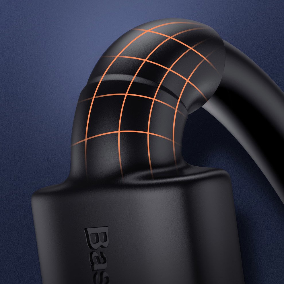 Baseus Cafule HDMI / HDMI 2.0 4K 60 Hz 3D 18 Gbps cable 3 m - black