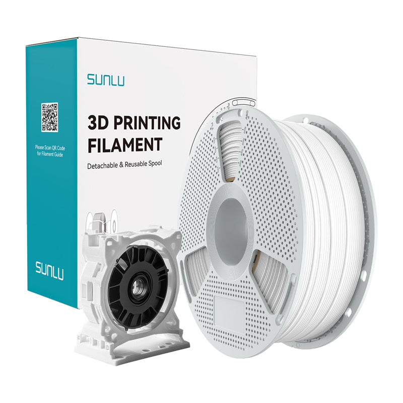 Sunlu PC-ABS-filament (hvid)