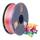Sunlu PLA+ silkefilament (Rainbow 01)