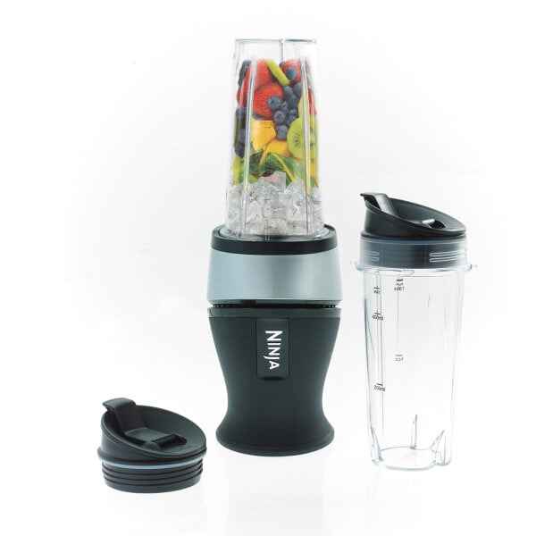 Ninja QB3001 0,47 L Bordplade blender 700 W Sort, Sølv